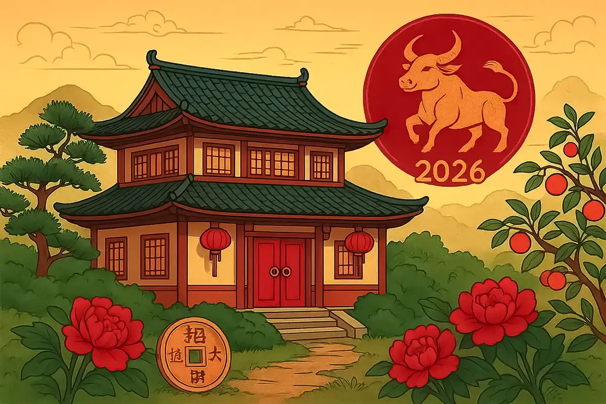 Feng Shui 2026-ra: így vonzd be a bőséget a házadba – a Tűz Sárkány éve változást hoz