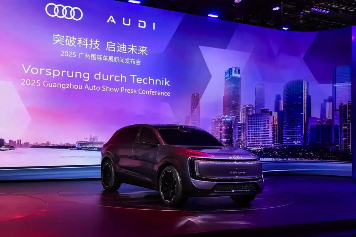 Audi Guangzhou Autókiállításon mutatkozott be: stílusos és megfizethető elektromos autók 700+ km hatótávval