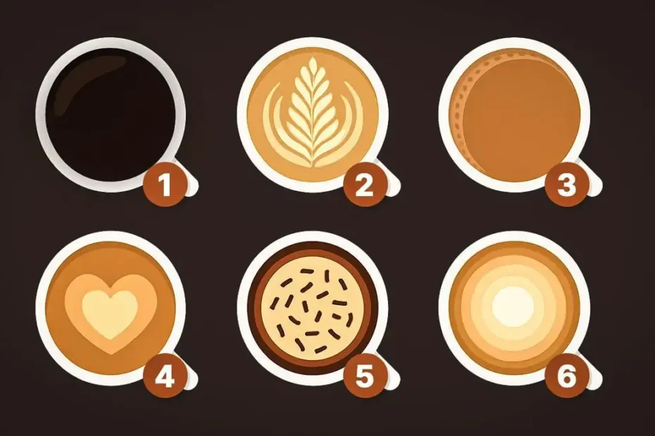 Melyik kávét választanád? – ez a gyors teszt megmutatja, milyennek látnak az emberek