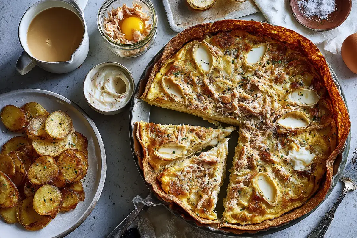 Ropogós krumplis-tonhalas pirog: a 30 perces csoda, amit mindig kérni fognak