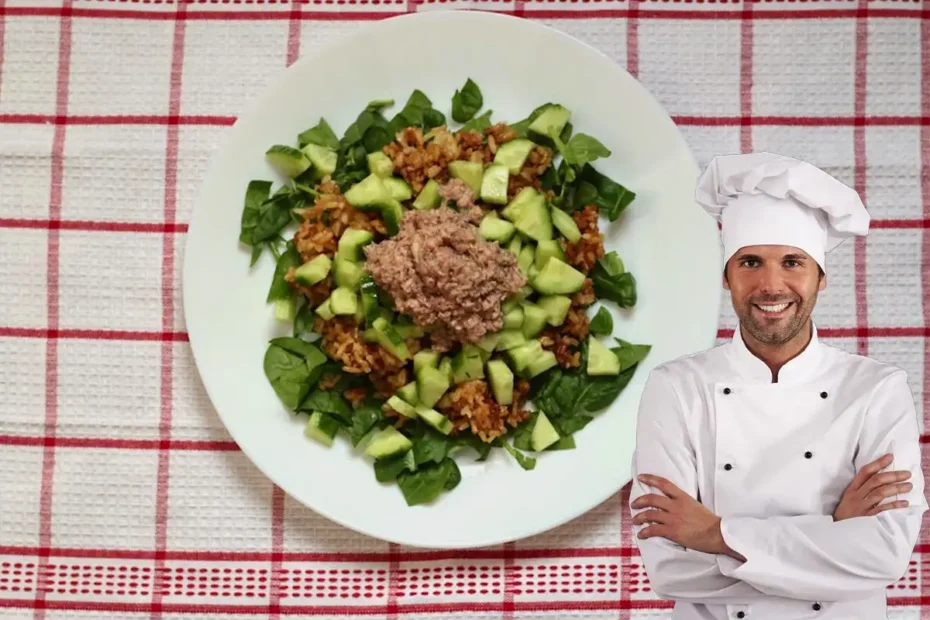 Hogyan készíts ropogós rizses tonhalsalátát