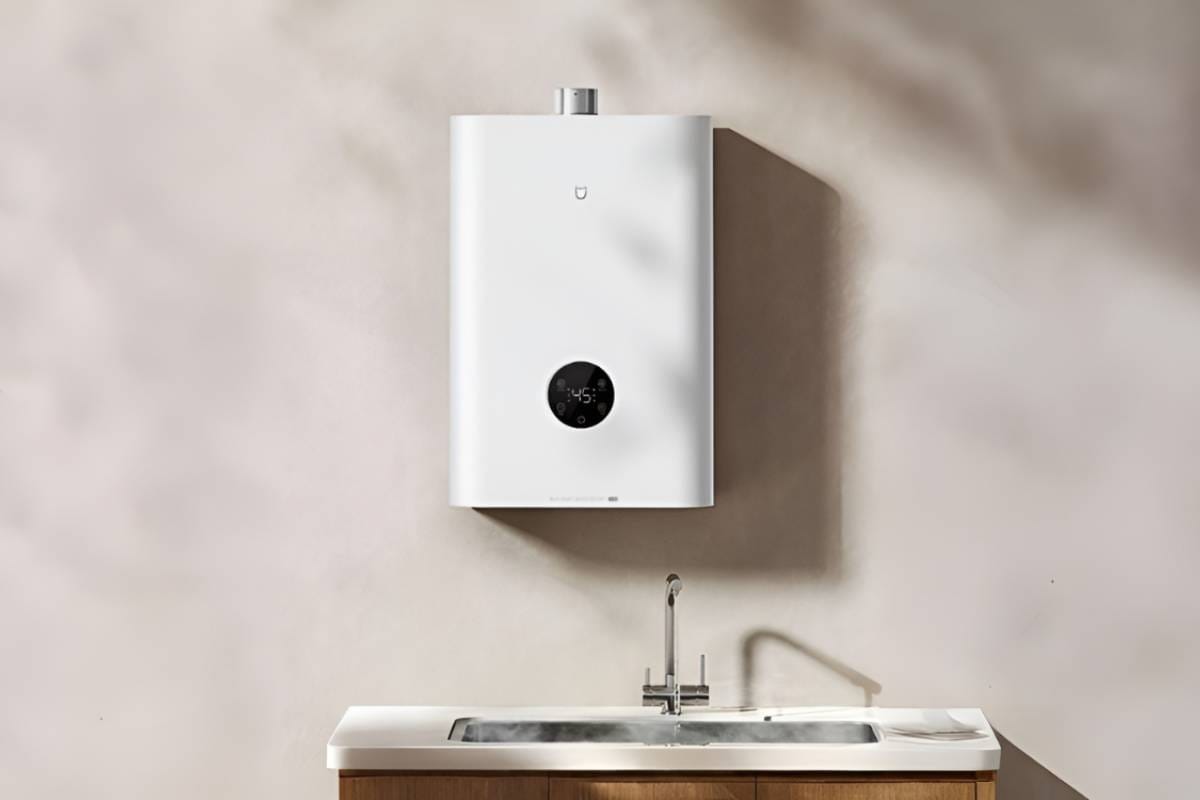 Xiaomi új gázos vízmelegítője: azonnali meleg víz 0,5°C pontossággal – akár okostelefonról vezérelve