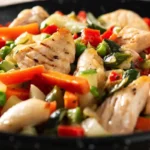 Csirkemell zöldségekkel: 25 perc alatt kész a leglágyabb, legízletesebb vacsora, amit valaha ettél